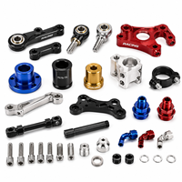 Support de suspension de direction en aluminium usiné CNC sur mesure, usinage par tournage, fraisage et électroérosion à fil