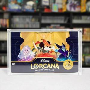 Caja acrílica para booster box <span class=keywords><strong>de</strong></span> Lorcana con tapa magnética y protección UV, caja <span class=keywords><strong>de</strong></span> exhibición transparente - Product Image 4