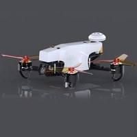 Dron FPV GPS Radiolink Wolf QAV210 de 5 Pulgadas y 210 mm, Mini Cámara HD Pix 4k, Kit de Quadcopter con Radio AT9S Pro, Plástico