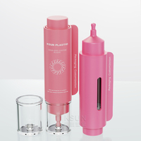 Emballage cosmétique flacon de sérum en plastique 10ml compte-gouttes airless seringue cosmétique pour crème contour des yeux