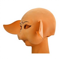 Masques en latex et couvre-chefs pour Halloween, thème Voyage en Ouest, personnages Démon Bouc, Roi Sun Wukong, Zhu Bajie, accessoires de performance DIY