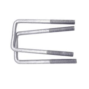 Supports en U personnalisés en acier au carbone titane galvanisé certifiés ISO pour la construction de conduites et de tuyaux - Product Image 4