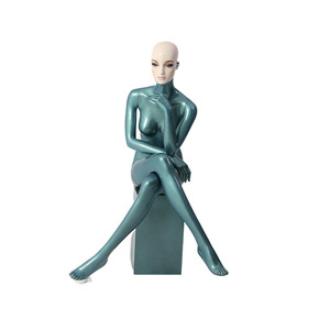 Modello <span class=keywords><strong>di</strong></span> oggetti <span class=keywords><strong>di</strong></span> scena verde FRP negozio <span class=keywords><strong>di</strong></span> <span class=keywords><strong>abbigliamento</strong></span> vetrina per tutto il corpo placcato viso <span class=keywords><strong>femminile</strong></span> manichini <span class=keywords><strong>di</strong></span> visualizzazione - Product Image 2