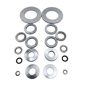 Fixations autobloquantes métriques M3-M20 en acier inoxydable zingué de marque Junjiu pour support solaire avec rondelle de blocage en coin - Product Image 3