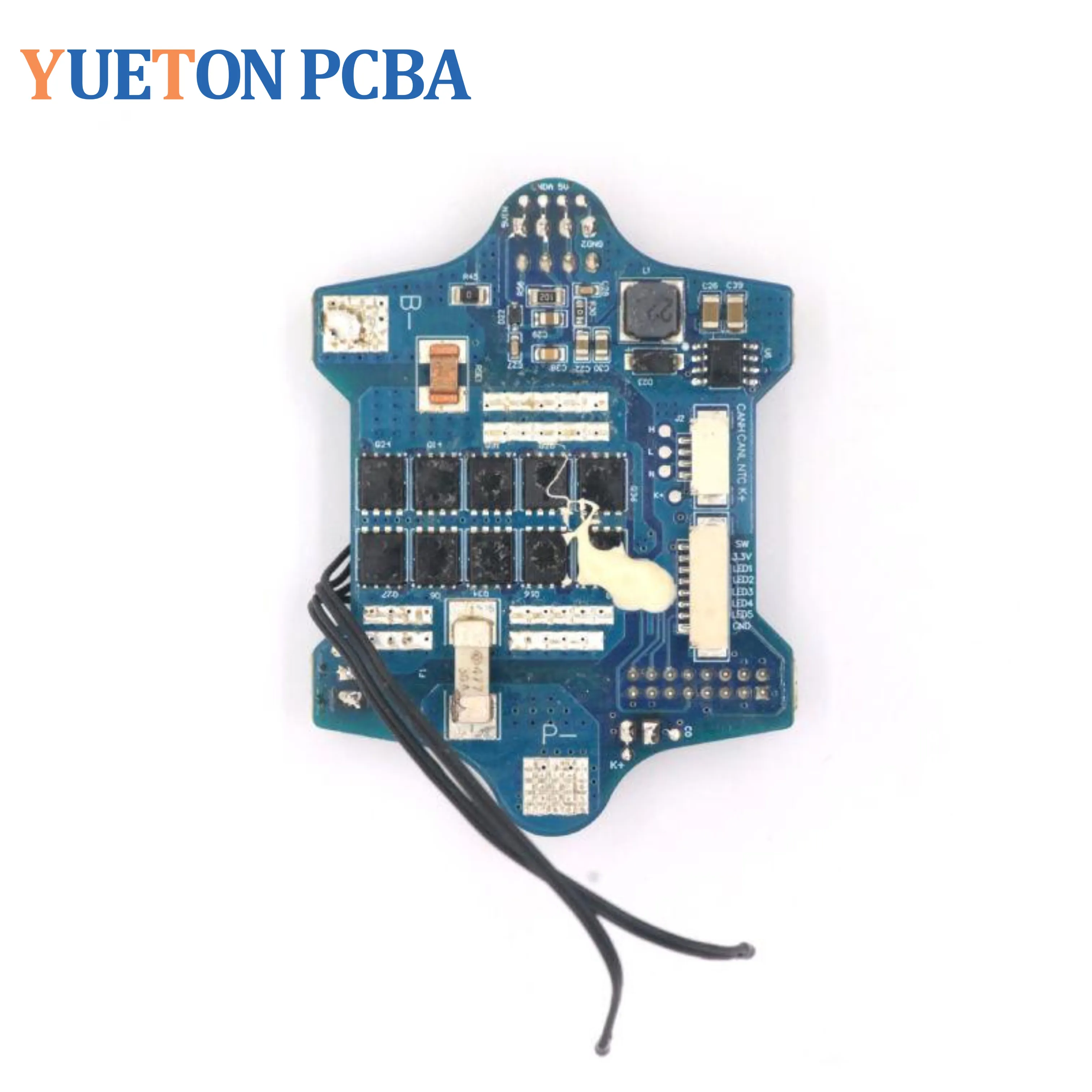 Одностопорная печатная плата 10S 60A Bms Pcba Pcb сборка для электрического вспомогательного велосипеда электрический велосипед