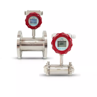 DN80 pression 10mpa gpl huile hydraulique testeur débitmètre prix numérique ultrasonique Turbine capteur liquide eau débitmètre