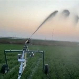 DaringFish Farmbewässerungssystem: Zentral- und Seitenbewässerungsmaschine mit korrosionsbeständiger Kunststoffpumpe und digitaler Regenkanone - Product Image 6