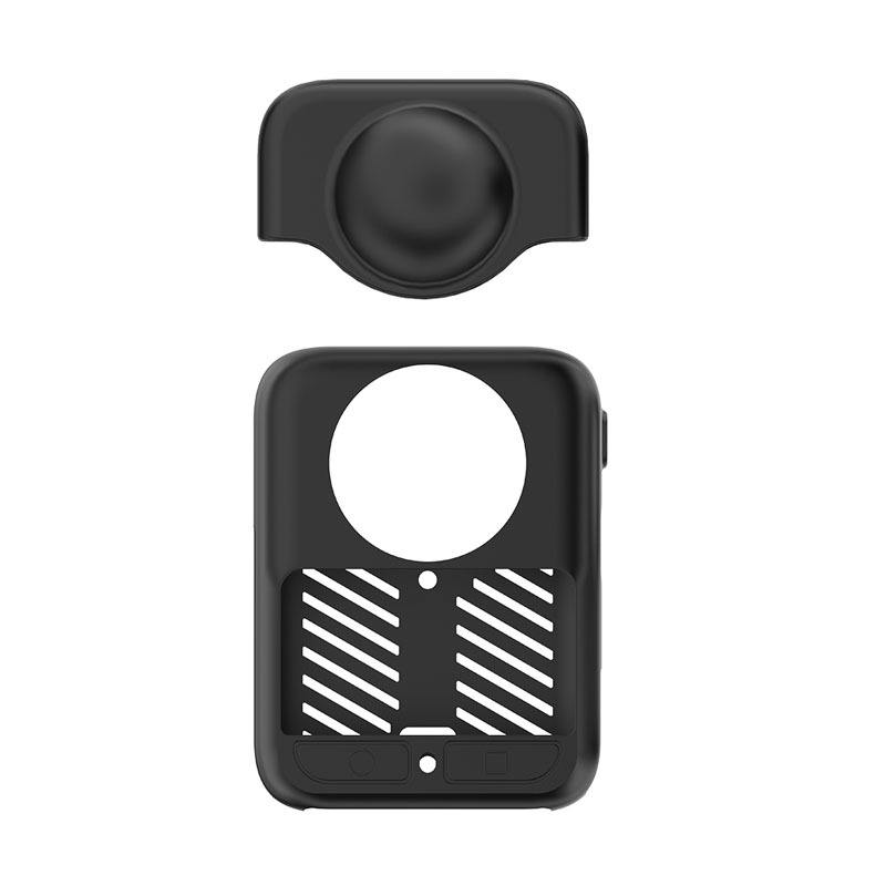 สีดำมีฝาปิดกล้อง