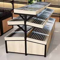 En promotion : Étagères de présentation de fruits et légumes pour supermarchés et tables promotionnelles