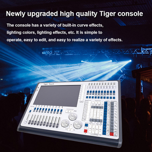 Gubera ánh sáng kiểm soát giao diện điều khiển thanh cảm ứng điều khiển đám cưới đôi màn hình thạch anh chùm ánh sáng sân khấu DMX512 Giao diện điều khiển - Product Image 3