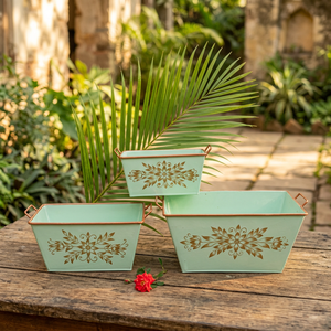 Ensemble de 3 pots en émail - Product Image 2