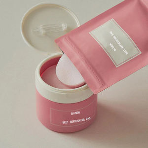 OEM ODM bambú y algodón 3 en 1 <span class=keywords><strong>limpiador</strong></span> <span class=keywords><strong>facial</strong></span> tónico almohadillas suavizantes blanqueamiento remolacha calmante piel almohadillas faciales Corea - Product Image 2