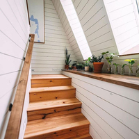 Airbnb Maison préfabriquée Casas Prefabricadas Modernes Kit de cabane Maison triangulaire à ossature préfabriquée Maison mobile modulaire préfabriquée Tiny Home