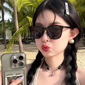 Gafas de sol para mujer, rectangulares, con montura completa, polarizadas, UV400, protección solar a la moda, para adultos, 2024 - Product Image 2