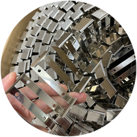 Profilé en aluminium flexible en acier en forme d'os de dragons cadre de montage pour bande lumineuse néon à led