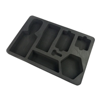 Insert en mousse EVA moulé sur mesure, découpe de précision, plateau en mousse EVA absorbant les chocs pour boîte à outils, matériel d'instrumentation, emballage de protection