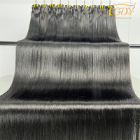 Extensiones de Cabello Humano 100% Natural al por Mayor, Cabello Camboyano Liso, Sin Procesar, Cutícula Virgen Alineada, Extensiones de Cabello Natural Liso