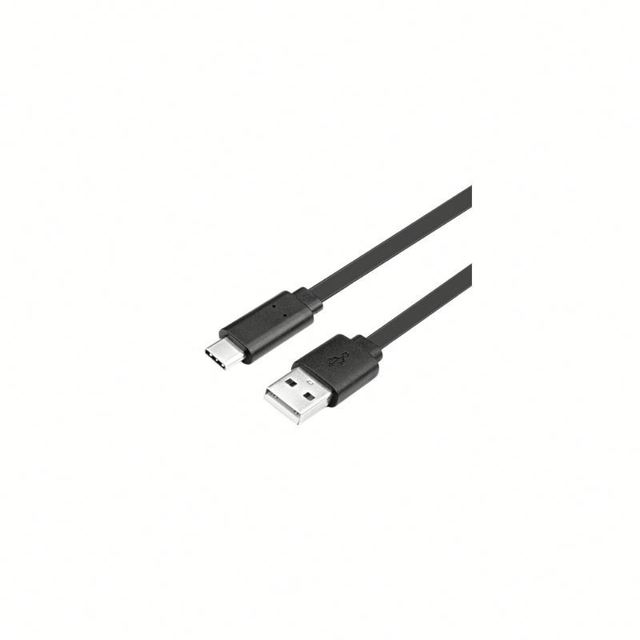 2.0 Type-A to C USB PVC Custom-Made Flat Cable with Custom Terminal for Sync & Charge Electronic Devices OEM/ODM Available