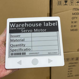 Étiquette d'étagère électronique numérique BLE API EAS ESL 5,8 pouces pour entrepôt, avec éclairage PTL, aimant NFC et affichage E-Ink, intégration POS ERP - Product Image 1