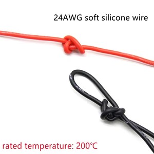 Kit de câbles en silicone pré-sertis JST PH 2,0 mm mâle/femelle 24AWG pour batterie <span class=keywords><strong>JJRC</strong></span> <span class=keywords><strong>H36</strong></span> Blade Inductrix Tiny Whoop Arduino - Product Image 6