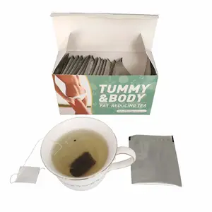  Platte Tummy Afslanken Vet Gewichtsverlies Slanke Thee Tummy & Body Vet Verminderen Thee