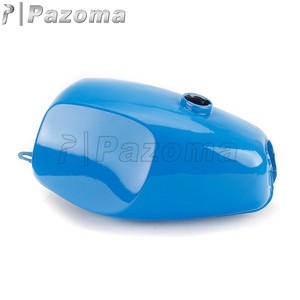 Tanques de combustible de aceite de motocicleta Tanque de combustible de gas con forma de ''Banana'' para Simson S50 S51 S70 Tanque de aceite de motocicleta Retro - Product Image 2