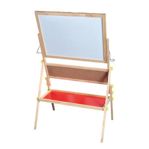 Tablero de <span class=keywords><strong>caballete</strong></span> para niños Pizarra ajustable de altura de doble cara <span class=keywords><strong>con</strong></span> accesorios adicionales Tablero de <span class=keywords><strong>caballete</strong></span> magnético de doble cara - Product Image 4