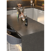 Prix d'usine – Grande dalle de marbre artificiel Staron, couleur unie, 6-30 mm, comptoirs sans joint, surface solide pour plans de travail