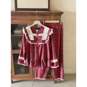 Vestido largo informal de lino con cuello cuadrado estilo princesa dulce de invierno para <span class=keywords><strong>mujer</strong></span> Kz - Product Image 4