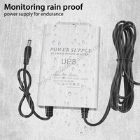 Cellule de batterie haute capacité 12V DC UPS système de secours routeur échangeur alimentation sans coupure continue batterie externe Portable