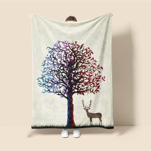 OEM Ném Chăn <span class=keywords><strong>Flannel</strong></span> In Tùy Chỉnh Sang Trọng Sofa Bán Buôn Mềm Chăn Cho Mùa Đông Cho Trang Trí Nội Thất - Product Image 5