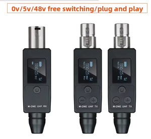 Sistema <span class=keywords><strong>Adaptador</strong></span> XLR Inalámbrico XTUGA M-ONE, Transmisor y Receptor Multifuncional, Micrófono Dinámico, Mezclador <span class=keywords><strong>de</strong></span> Audio, Sistema PA - Product Image 6