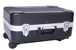 Valigia Portautensili Personalizzata OEM Impermeabile <span class=keywords><strong>Nera</strong></span> IP67 in <span class=keywords><strong>Plastica</strong></span> Rigida 25L Ampio Spazio di Stoccaggio per Componenti Utensili con Ruote - Product Image 3