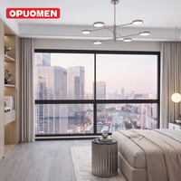 Ventanas Corredizas de Aluminio con Doble Acristalamiento y Marco de Aluminio Insonorizadas, Estándar Australiano AS2047, de Tres o Dos Vías, con Mosquitera