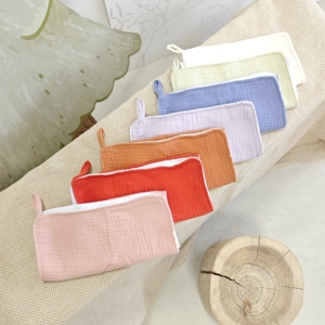 1 takım organik pamuk Muslin Muslin kumaş için kundak battaniyesi katı Jersey 100% örme bebek battaniye yenidoğan erkek kız çabuk kuru - Product Image 6