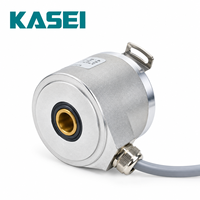 Encodeur Rotatif Optique Incremental GSH 6 65536 PPR à Arbre Traversant IP65 Montage sur Plaque à Ressort 8-30VDC pour l'Automatisation Industrielle