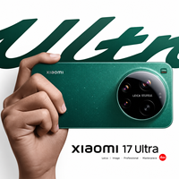 Smartphone Original Xiao Mi 17 Ultra 5G 2025, Snapdragon 8 Elite Gen 5, 6,9 pouces AMOLED 120Hz, 90W HyperCharge, 6800mAh, NFC, Android 16