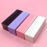 Boîtes vides roses pour gloss à lèvres, emballage cosmétique pour parfum/mascara, petite boîte en papier kraft, support de luxe pour emballage