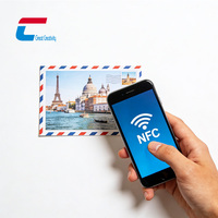Cartoline Personalizzate con NFC Integrato NTAG213, Cartolina in Carta NFC per Regalo