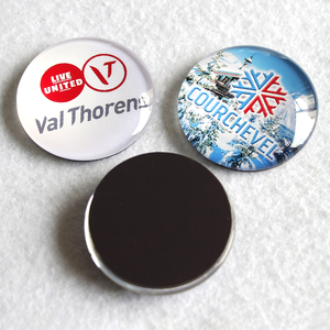 Imán de nevera 3D de metal ecológico con logo impreso personalizado - Diseño magnético contemporáneo, recuerdo navideño para la <span class=keywords><strong>ciudad</strong></span> de Nápoles - Product Image 6