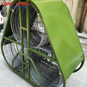 Barrière d'isolement antiémeute <span class=keywords><strong>mobile</strong></span> Barrière de sécurité concertina pour barrage routier Fil de rasoir de défense - Product Image 6
