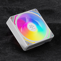 Ventilador de PC SNOWMAN OEM de 90 mm, 90 RGB ARGB, Ventilador de Refrigeración para Caja de PC, Ventilador de Chasis de Alto Rendimiento para Juegos, ITX, Micro ATX