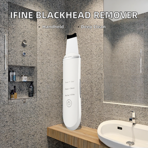 เครื่องกำจัดสิวเสี้ยนแบบพกพา IFINE Beauty Nano ทำความสะอาดรูขุมขน ขจัดสิ่งสกปรกอย่างล้ำลึก ด้วยคลื่นอัลตราโซนิก ช่วยผลัดเซลล์ผิว - Product Image 2