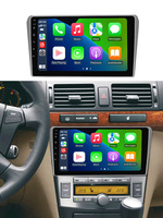 Navifly Android Car Stereo Pantalla táctil Construido en Car-play Auto X1 X2 para Toyota Avensis 2004-2008 Soporte BT DSP GPS WIFI