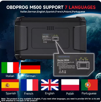 Nueva herramienta de reparación de automóviles OBDPROG M500 Doctor, compatible con la copia de seguridad y recuperación de datos, reinicio del servicio de aceite, actualización gratuita en línea, reparación del tablero de instrumentos.