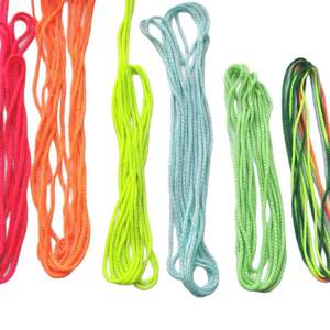 Karanlıkta Parlayan Halat Fırlatıcı Oyuncak Eğlenceli Kediler ve Köpekler için Aydınlık Halat El Dokuma Dekoratif Halat <span class=keywords><strong>DIY</strong></span> Anaokulu Halatı - Product Image 1