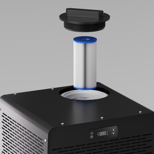 ICEGALAX Precio de Fábrica Enfriador de Agua Instantáneo para Bañera de Hielo y Ducha Fría con Bomba de 1/10HP, 1/3HP, 1/2HP, 1HP - Product Image 3