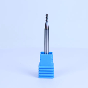 Fresa de esquina sólida de 4 filos de cobre y aluminio con punta redonda para herramientas de corte - Product Image 3