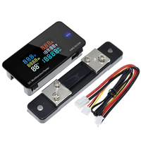 DC 0-200V Voltmeter Ammeter KWS Power Energy Meter LED Digital DC Wattmeter Electric Meter with Reset Function 0-100A