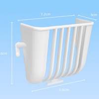 Nouveau modèle de panier suspendu pour oiseaux, mangeoire pour pinsons, canaris, perroquets, support à fruits multi-usages